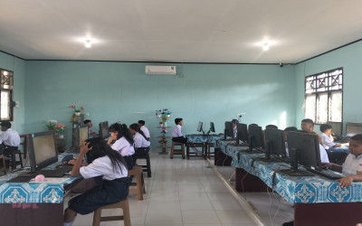SMP NEGERI 2 HALMAHERA BARAT AKAN MELAKSANAKAN UJIAN SEKOLAH BERBASIS KOMPUTER (USBK)
